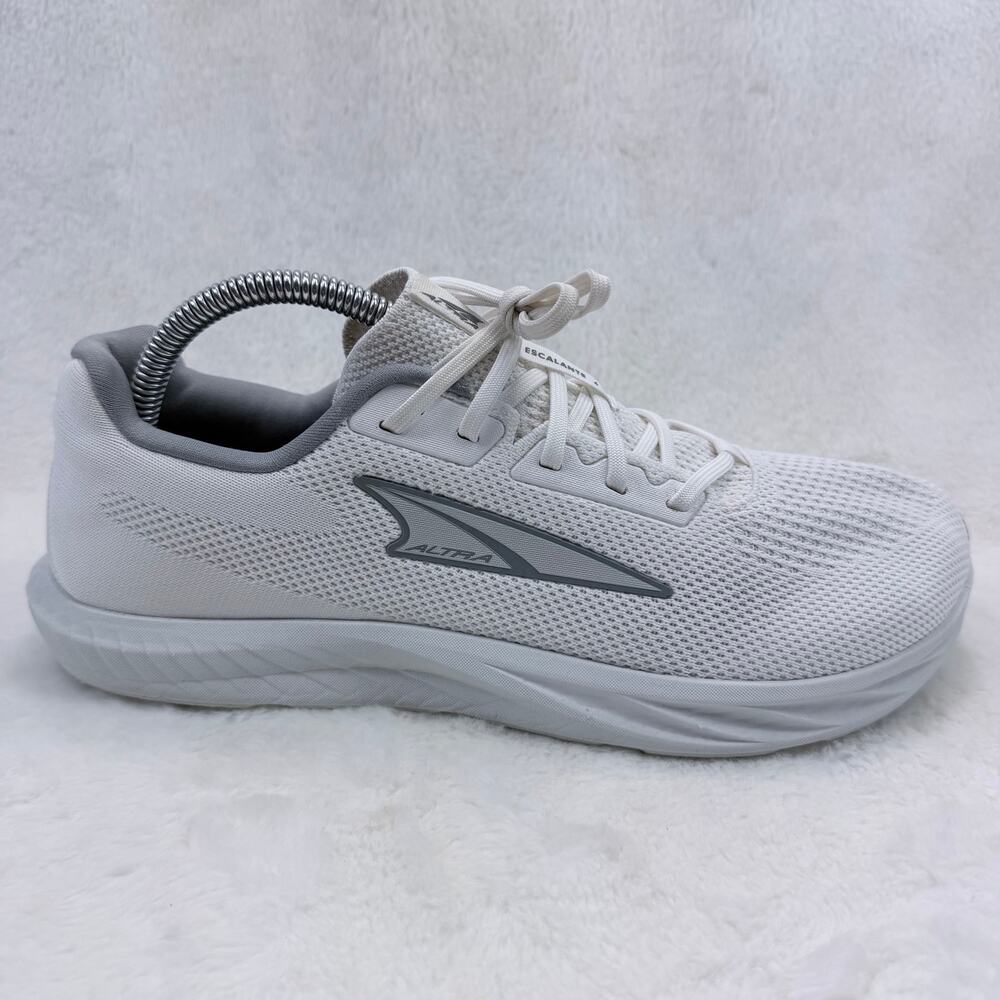 Altra Escalante 4 Womens Running Shoes White Gray Size 10 Zero Drop FootShape
